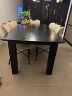 Eettafel, Huis en Inrichting, Tafels | Eettafels, Ophalen, Gebruikt, 50 tot 100 cm, Vijf personen of meer