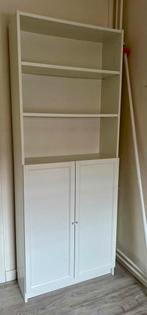 Ikea Billy oxberg boekenkast wit, Ophalen, 200 cm of meer, 50 tot 100 cm, Zo goed als nieuw