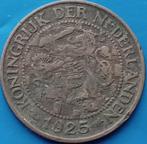 1 cent 1925 Wilhelmina, Postzegels en Munten, Munten | Nederland, Koningin Wilhelmina, 1 cent, Verzenden