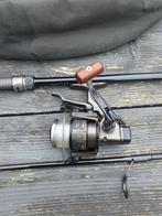 Daiwa infinity 12ft. 2lb. hengel + Daiwa Whisker750lb molen, Watersport en Boten, Hengelsport | Karpervissen, Complete set, Zo goed als nieuw