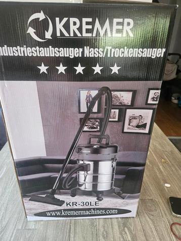 2xKREMER KR-30LE Industriële Stofzuiger Nat/Droog beschikbaar voor biedingen