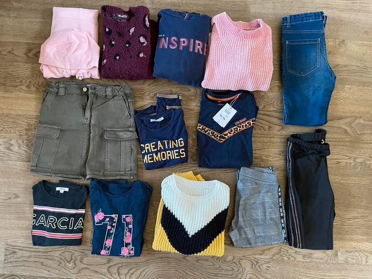 Meidenkleding maat 152-176, Kinderen en Baby's, Kinderkleding | Kinder-kledingpakketten, Gebruikt, Ophalen