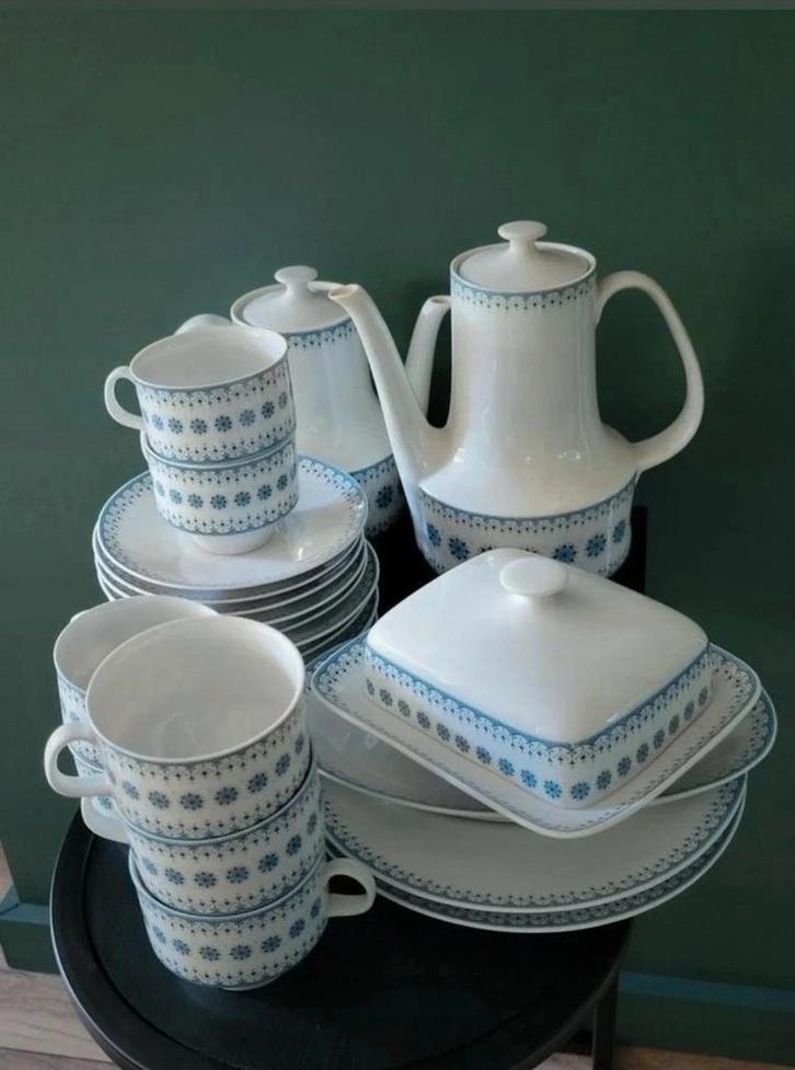 Vintage Wunsiedel Bavaria porseleinen servies – Georgette, Huis en Inrichting, Keuken | Servies, Overige stijlen, Porselein, Ophalen of Verzenden