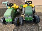 2x John Deere Traptractor met Aanhanger - Gebruikt, Ophalen, Gebruikt