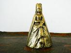 Bronzen tafelbel handbel dame in middeleeuwse kledij, Ophalen of Verzenden, Koper