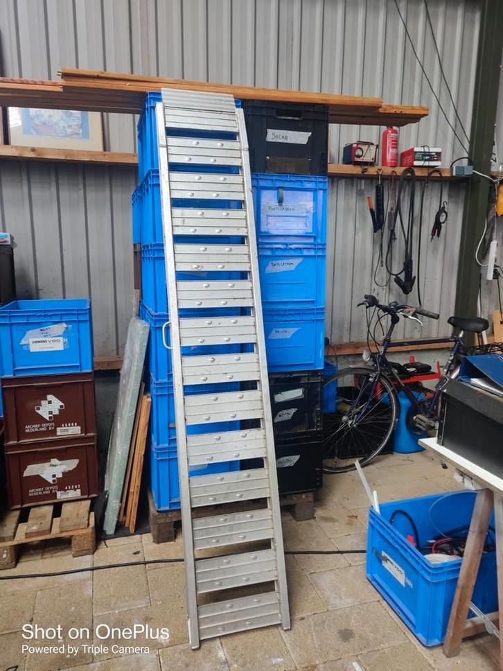 Oprijplaat aluminium, Auto diversen, Aanhangwagen-onderdelen, Ophalen