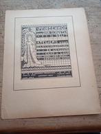 Vintage Reclame Prinsenhof Jan Schouten Te Delft Oud, Antiek en Kunst, Antiek | Boeken en Bijbels, Ophalen of Verzenden