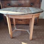 tafel tafeltje oud, Ophalen, Gebruikt, Rechthoekig, Minder dan 55 cm