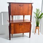 Vintage Louis van Teeffelen nachtkastjes | Nightstand |, Huis en Inrichting, Wébé louis van Teeffelen, Ophalen of Verzenden, Niet bekend