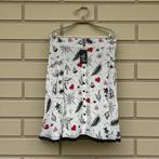 NWT Hell Bunny Rok Maat XL Wit Midi Avery Kant Tattoo, Kleding | Dames, Rokken, Verzenden, Wit, Maat 46/48 (XL) of groter, Hb