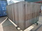 schutting  verrijdbaar schot afzethek hardhout, Tuin en Terras, Schuttingen, Ophalen, Minder dan 3 meter, Hout, 1 tot 2 meter