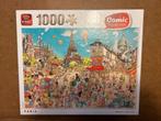 King puzzel, 1000st, Paris, Ophalen, 500 t/m 1500 stukjes, Zo goed als nieuw, Legpuzzel