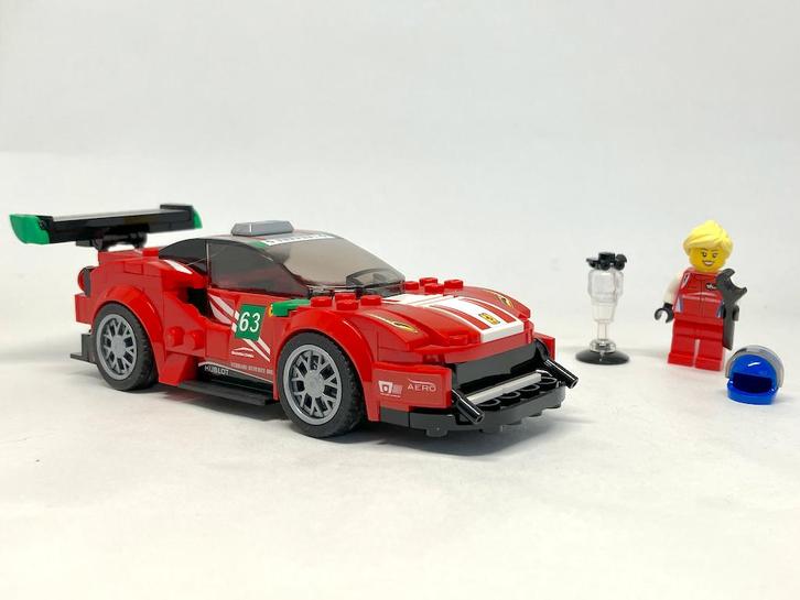 Lego 75886 - Ferrari 488 GT3 - Speed Champions 2018, Kinderen en Baby's, Speelgoed | Duplo en Lego, Zo goed als nieuw, Lego, Complete set
