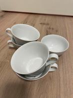 Witte arzberg tric servies licht beschadigd, Huis en Inrichting, Keuken | Servies, Gebruikt, Keramiek, Ophalen of Verzenden, Effen