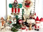 Groot lot vintage kerstdecoratie versiering, Diversen, Ophalen
