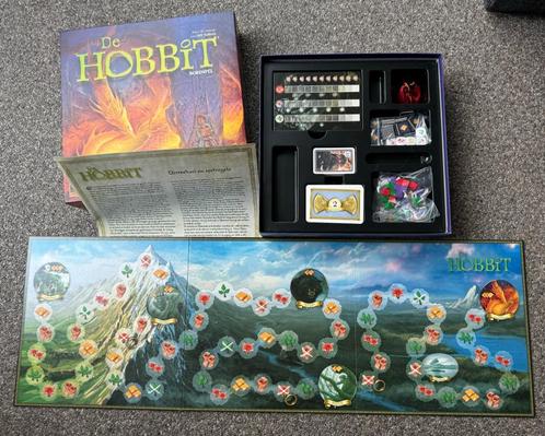 De Hobbit - bordspel - van 999 Games - in Nieuwstaat, Hobby en Vrije tijd, Gezelschapsspellen | Bordspellen, Nieuw, Een of twee spelers