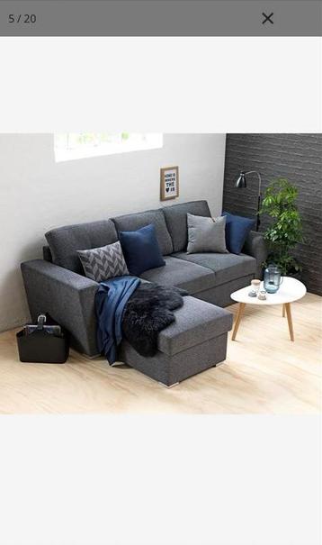 Vrij nieuwe JYSK slaapbank met opbergruimte