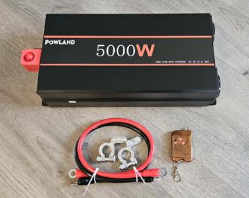 12V naar 230V omvormer 5000W met afstandsbediening beschikbaar voor biedingen