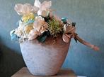 Kunstbloemen inclusief de vaas, Ophalen, Zo goed als nieuw