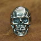 Skull ring - Chaos - 925 Zilver, Beyondthepaintingstudio@gmail.com, Nieuw, Dame of Heer, Zilver