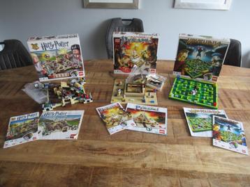 3 x LEGO spellen Harry Potter Ramses Pyramid Minotaurus beschikbaar voor biedingen