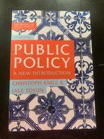 Boek Public Policy a new introduction, Verzenden, Nieuw, WO, C. Knill & J. Tosun