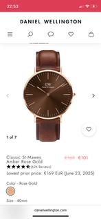 Daniel willington, Sieraden, Tassen en Uiterlijk, Horloges | Heren, Ophalen of Verzenden, Zo goed als nieuw, Staal, Overige merken