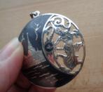 Vintage Sterling Zilver Siam Niëllo hanger [868], Ophalen of Verzenden, Zo goed als nieuw, Zilver, Zilver