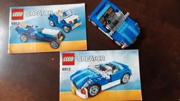 Lego Creator 6913 blauwe sportwagen beschikbaar voor biedingen