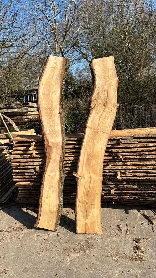 Eiken schaaldelen, Doe-het-zelf en Verbouw, Hout en Planken, Zo goed als nieuw, Plank, Eiken, Ophalen