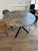 Gratis ronde eettafel 120cm, Huis en Inrichting, Tafels | Eettafels, Ophalen, 100 tot 150 cm, Rond, Zo goed als nieuw