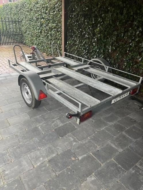 Motoraanhanger/trailer te huur, Diensten en Vakmensen, Verhuur | Auto en Motor, Aanhangwagen