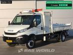 Iveco Daily 70C18 3.0L Open Laadbak 500KG Kraan Kraanwagen O, Auto's, Bestelauto's, Stof, Gebruikt, Euro 6, 4 cilinders