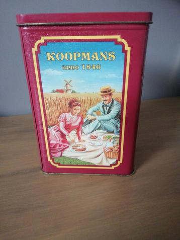 Vintage Blik Koopmans Anno 1846 beschikbaar voor biedingen