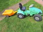 Tractor met aanhanger, Kinderen en Baby's, Speelgoed | Buiten | Skelters, Overige merken, Gebruikt, Ophalen