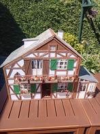 Model vakwerkhuis met interieur, Ophalen, Poppenhuis