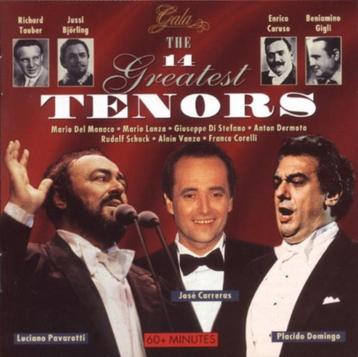 The 14 Greatest Tenors - Pavarotti Domingo Carreras CD beschikbaar voor biedingen