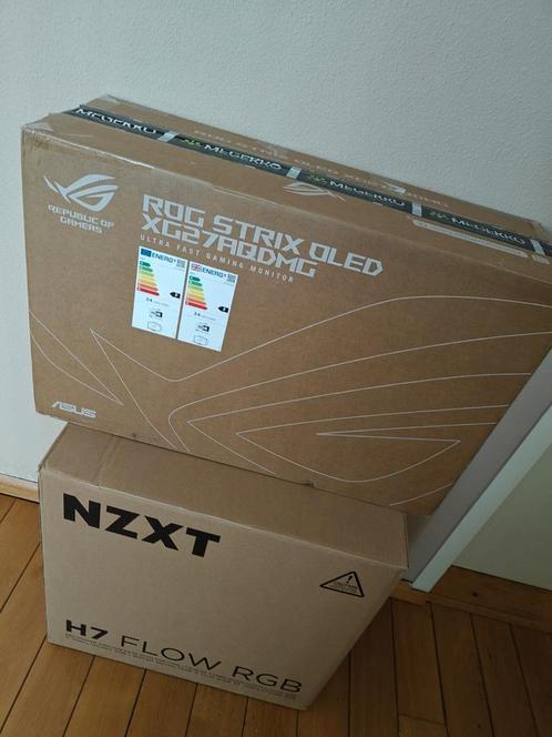 ASUS ROG Strix OLED (26,5" • 2560x1440 (Quad HD) • 240Hz • 0, Computers en Software, Monitoren, Zo goed als nieuw, 201 Hz of meer