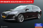 Ford Focus Wagon 1.0 EcoBoost 125 PK Vignale, Leer, Stoel-st, Auto's, Ford, 65 €/maand, 125 pk, Gebruikt, 1283 kg