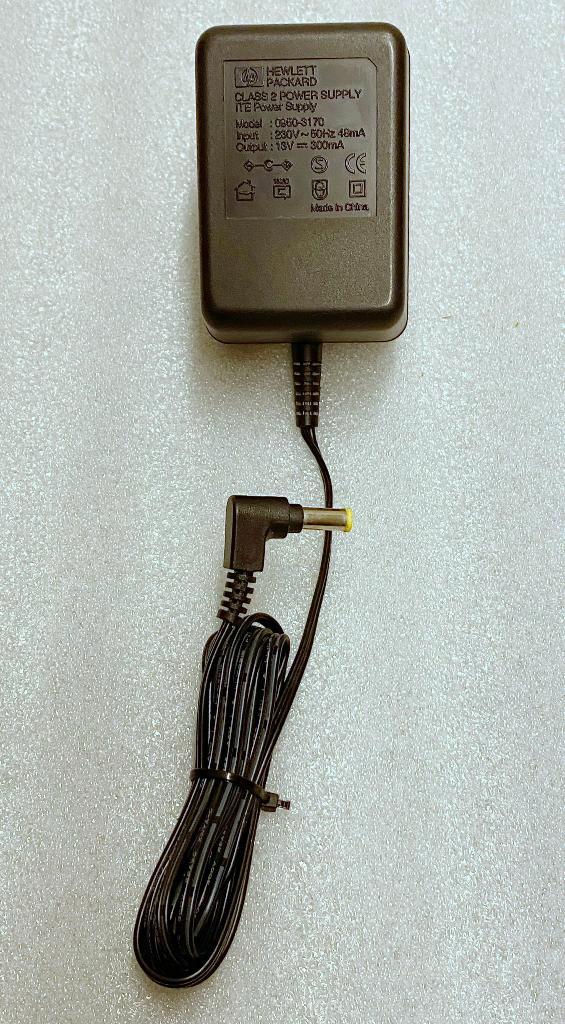 HP Adapter – 13V DC 0,3A 3,9W, Hobby en Vrije tijd, Elektronica-componenten, Zo goed als nieuw, Ophalen of Verzenden