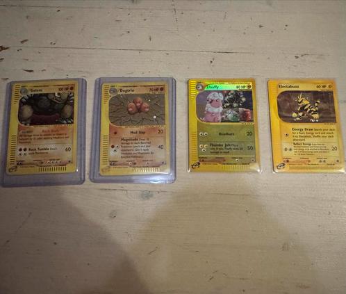Vintage Pokémon Aquapolis Kaarten - Holo & Reverse Holo, Hobby en Vrije tijd, Verzamelkaartspellen | Pokémon, Zo goed als nieuw