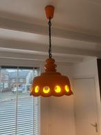 Vintage oranje hanglamp, Ophalen, Overige materialen, Vintage, Zo goed als nieuw