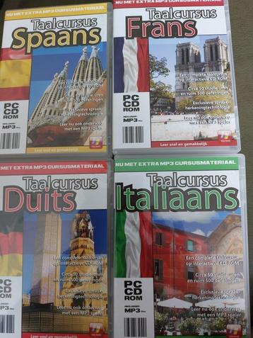  Taalcursussen Spaans, Italiaans, Frans, Duits beschikbaar voor biedingen