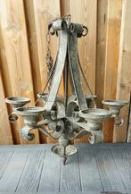 Antieke kroonluchter, Antiek en Kunst, Ophalen of Verzenden, Koper of Brons