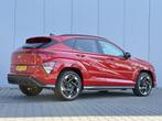 Hyundai Kona Electric N Line Edition 65.4 kWh / Stoel en Stu, Auto's, Hyundai, 34 min, Stof, 420 min, Parkeercamera