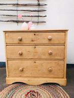 Grenen Ladekast / Commode - Stoer & Sfeervol, Ophalen, Gebruikt, Stoer vintage, 50 tot 100 cm