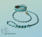 Gave set halsband en riem, Ophalen of Verzenden, Handgemaakt, Nieuw