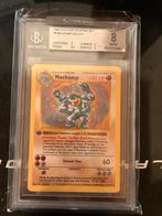 Shadowless Machamp 1st Edition 1999 Beckett 8 NM-MT, Ophalen of Verzenden, Zo goed als nieuw, Losse kaart