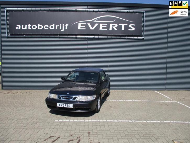 Saab 9-3 Cabrio 2.3 S Automaat elektrische dak goed onderhou, Auto's, Saab, Te koop, Saab 9-3, ABS, Airbags, Centrale vergrendeling