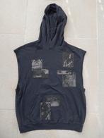 * 1x gedragen H&M mouwloze hoodie donker grijs maat M *, Maat 48/50 (M), Ophalen of Verzenden, Zo goed als nieuw, Grijs
